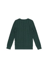 Resim U.s. Polo Assn. Erkek Çocuk Koyu Yeşil Kazak /triko 50315639-vr079 Koyu Yesıl 