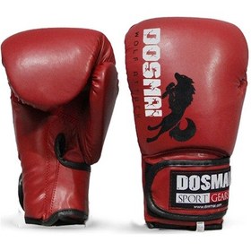 Resim Dosmai Profesyonel Hava Alır Boks Kick Boks Eldiveni Kırmız El344 Kırmızı 