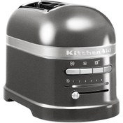 Resim KitchenAid Artisan 5KMT2204EMS Medallion Silver 2 Dilim Ekmek Kızartma Makinesi 
