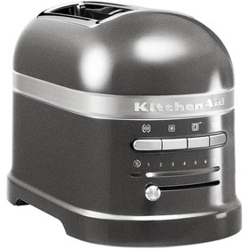 Resim KitchenAid Artisan 5KMT2204EMS Medallion Silver 2 Dilim Ekmek Kızartma Makinesi 