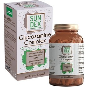 Resim Sundex Glucosamine Complex 60 Bitkisel Kapsül 