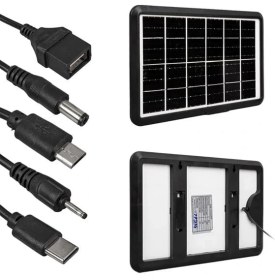 Resim Powermaster ZO-710 6 Volt 1.33 Amper 8 Watt Güneş Enerjili Şarj Cihazı Solar Panel 