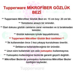 Resim Tupperware Mikrofiber Gözlük Bezi Mint 