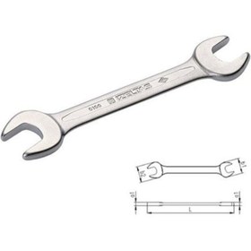 Resim İzeltaş Iki Ağız Anahtar Kısa Boy14x15 mm. 