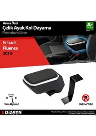 Resim Renault Fluence Kol Dayama Kolçak Çelik Ayaklı Abs Gri 2010 Üzeri A+kalite 