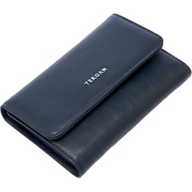 Resim Lacivert Deri Kadın Cüzdan - S1CB00005730-O15 