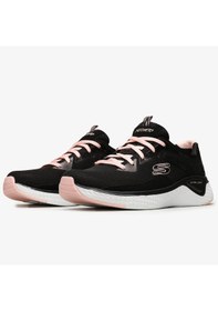 Resim Skechers Air Cooled Memory Foam Sneaker Hafızalı Taban Siyah Günlük Spor Ayakkabı Siyah | Unisex 