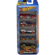 Resim Hot Wheels Beşli Araba Seti Hotwheels Track Builder HTV52 