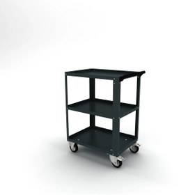 Resim İdeal Ekipman 3 Raflı Taşıma Arabası İE.65.17.01 