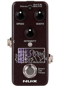 Resim Nux Mini SCF (NCH-5) Chorus Flanger & Pitch Modulation Pedalı 