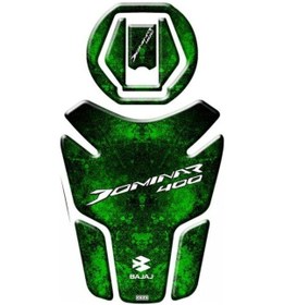 Resim Bajaj Dominar 400 Tank Pad 009 Yeşil Siyah 