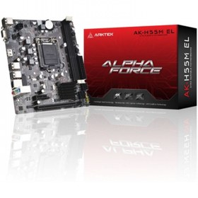 Resim Genel Markalar Arktek Alpha Force El, 2xddr3, D-Sub, Hdmı, 1.nesil, LGA1156 Soket, Anakart 