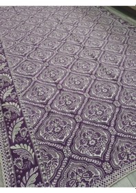 Resim Savan Dokuma Halı Örtüsü 4m² 170 240 Kale Lila3 Diğer 