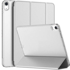 Resim UnDePlus Apple Ipad Pro 9.7 Kılıf Pu Deri Smart Case A1673 A1674 A1675 Gri 