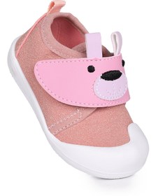 Resim KARAMAZI Winni Cırtlı Kız Bebek İlk Adım Ortopedik Günlük Ayakkabı 