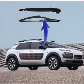 Resim Citroen C4 Cactus Arka Silecek Kolu ve Süpürgesi 2014-2019 