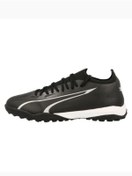 Resim Puma Erkek Fulbol Halı Saha Ayakkabısı Ultra Match Tt Black-asphalt 10752102 