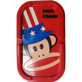 Resim Havuzlu Torpido Üstü Kaydırmaz Ped Kırmızı Maymun 