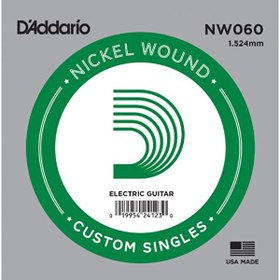 Resim D'Addario NW060 Elektro ve Akustik Tel Tel 