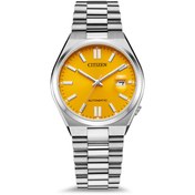 Resim Citizen Tsuyosa NJ0150-81Z Otomatik Çelik Sarı Kadran 40 mm Erkek Kol Saati 