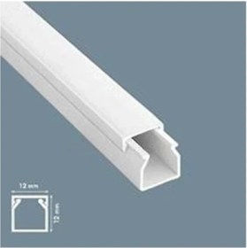 Resim Mutlusan Yapışkanlı Kablo Kanalı 12X12 5boy 10MT 