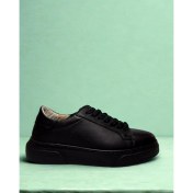 Resim Erkek %100 Deri Esnek Taban Bağcıklı Casual Ayakkabı Sneaker 