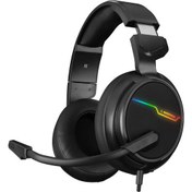 Resim Rampage RGW9 Comfort Usb 7.1 Surround Sound RGB Mikrofonlu Oyuncu Kulaklık Rampage