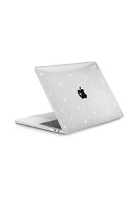 Resim Macbook Neo 13 İnç A3404 İle Uyumlu Parlak Simli Şeffaf Kılıf Kapak Koruma Diğer 