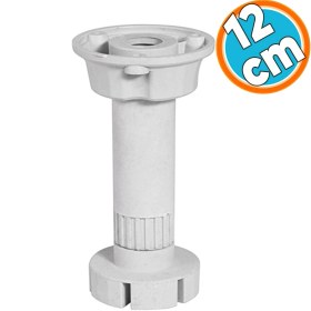 Resim Nzb Mobilya Yükseltici Mutfak Kanepe Baza Tezgah Dolap Ünite Ayağı Ayarlı Ayarlanabilir 12 cm Gri Ayak 