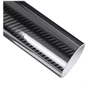 Resim Wezone Siyah 5d Karbon Fiber Araç Kaplama Filmi, Araç Koruma Ve Dekorasyon İçin Pvc Malzeme 