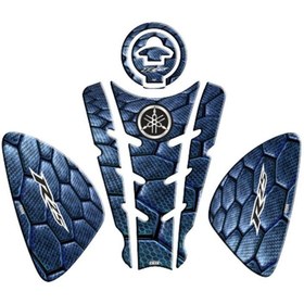 Resim Genel Markalar Yamaha R25 2014 - 2018 Uyumlu Tank Pad Set 003 