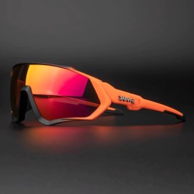 Resim Schulzz Kapvoe Sunlight Değişebilir 5 Lens Mtb Polarize Bisiklet Spor Dağ Kayak Gözlüğü 