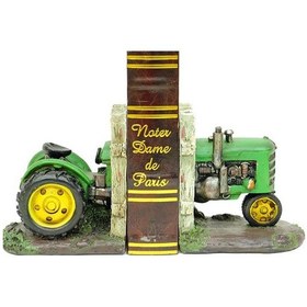 Resim Kitap Stoper Traktör Yeşil Dekoratif Hediyelik 
