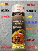 Resim Motip 400 ML Sprey Kristal Vernik Gül Çiçek Boyama Verniği 