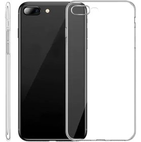 Resim Happycase iPhone 8 Plus Kılıf Lüx Şeffaf Silikon 