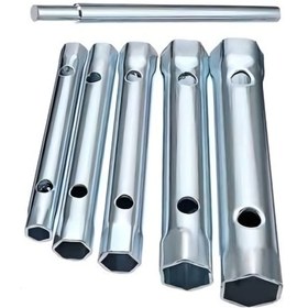 Resim efmues Kovan anahtar 6 parça kovan tipi lokma anahtar buji anahtarı 8-17mm 