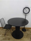 Resim uğurlubaylar Yuvarlak Masa 90cm Yemek Masası Mutfak Masası 