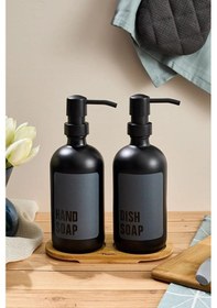 Resim Perotti Lozione 15953 2'li Sıvı Sabunluk 500 ML Siyah 