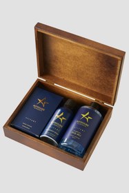 Resim Altınyıldız Classics Erkek AC Virtuel 100 Ml EDP Parfüm-Deodorant 150 Ml Duş Jeli 400 Ml Ahşap Kutulu Set Damat Bohçası 