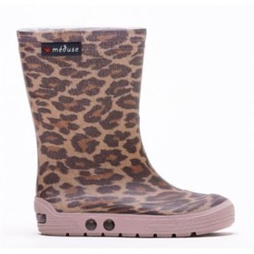 Resim MEDUSE Airdim Panthere/Vieux Rose Boots - Leopar 