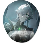 Resim Alhaitham - Genshin Impact Bilek Destekli Mousepad Model - 2 Oval 