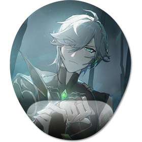 Resim Alhaitham - Genshin Impact Bilek Destekli Mousepad Model - 2 Oval 