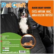 Resim petcraft Köpekler Için Araç Arka Koltuk Kılıfı 