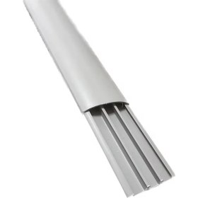 Resim Hilalsan 50X12 Balık Sırtı Kablo Kanalı Yapışkan Bantlı Gri 1 Mt. 