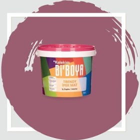 Resim Bi'Boya İpek Mat Trendy 7.5 Lt Petunya 
