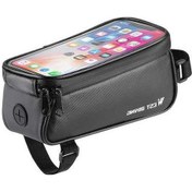 Resim Wondernest Yp0707315 West Üst Tüp Telefonu Su Geçirmez Eva Çantası, Bisiklet Gidon Çantası, Renkli Ve Dayanıklı Bisiklet Aksesuarı Çok Renkli 