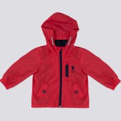 Resim U.S. Polo Assn. U.s. Polo Assn Waterproof Kırmızı Erkek Bebek Yağmurluk 