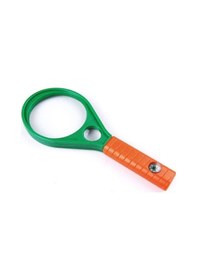 Resim Büro Ev Ofis İçin 6x Büyütür 65mm 2lens Optik Cam Büyüteç Pusulalı El Büyüteci 
