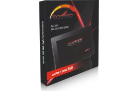 Resim Alpin 120GB SATA SSD – 550MB/s Okuma, 530MB/s Yazma Hızı, Hızlı ve Güvenilir Yüksek Performans Depolama 