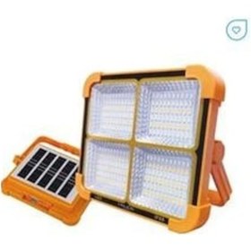 Resim 200w Solar Şarjlı Smd Projektör, Beyaz Işık Hs 4016 
